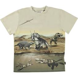 Molo T-shirt SS, Roxo/Desert dinos