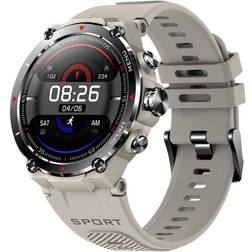 Smartwatch Gps Reloj Inteligente 14 Modos Deporte Gris