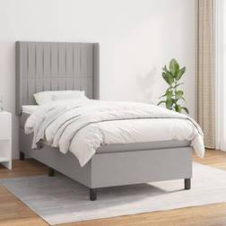 vidaXL 80x200 stof Kontinentalseng