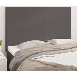 vidaXL Têtes Meubles de Chambre à Coucher Accessoires de Lit Simple 72x5x78/88 cm Similicuir Tête de lit