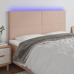 vidaXL LED-lys cappuccino Sengegavl