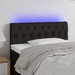 vidaXL LED-lys stof Sengegavl