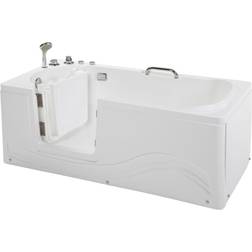 Home Deluxe Seniorenbadewanne VITAL M liegend Linkseinstieg