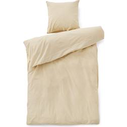 Compliments Stone Bed Linen Dynebetræk Gul, Beige