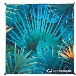 Lifeventure Picnic Blanket, Tropical Tæppe Blå