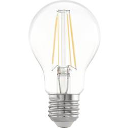 Eglo LED pære E27 A60 4W 470LM 2700K KLAR E27 Fjernlager, 4-5 dages levering