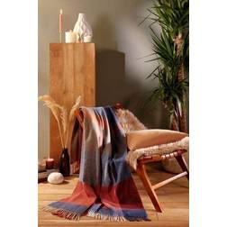 Biederlack Plaid »Soft Impression«, BIEDERLACK Filz Rot, Blau, Grau, Orange