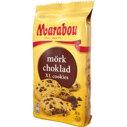 Marabou XL Cookies Mørk Chokolade 184g 8stk