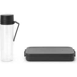 Brabantia Lunchbox Make & Take Dunkelgrau, Lunchbox, Grau, Transparent