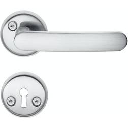 Beslagsboden BASIC innerdörrhandtag Borstad nickel, grepplängd 1st