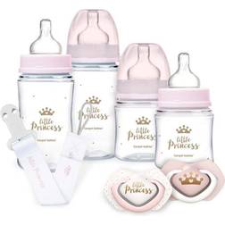 Canpol babies Set de regalo para recién nacido Royal baby rosa