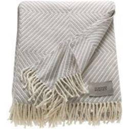 Schöner Wohnen PLAID Filz Grau, Beige