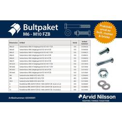 Arvid Nilsson Bolt kit M6 M10 FZB