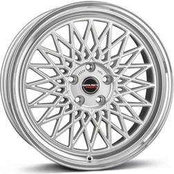 Borbet B Silver rim polished 7x17 4x108 ET38