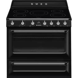 Smeg TR90IBL2 Stand-Elektroherd Schwarz