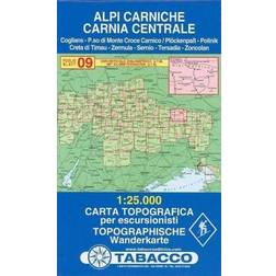 Alpi Carniche. Carnia centrale 1:25.000