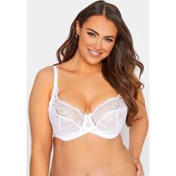 Yours Stretch Lace Non-Padded Underwired Bra