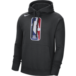 Nike Team NBA-pullover-hættetrøje fleece til mænd sort