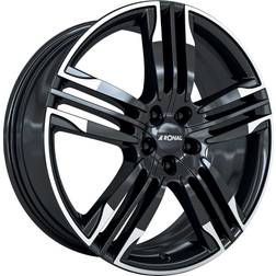 Ronal R58 mcr Jetblack white rim 8x20 5x108 ET40