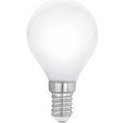 Eglo LED pære E14 P45 4.5W 470LM 2700K DÆMPB. OPAL KOLLI 8 E14 Fjernlager, 4-5 dages levering