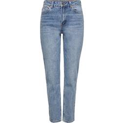 Only Tall Emily Gerade Jeans in Mittelblau