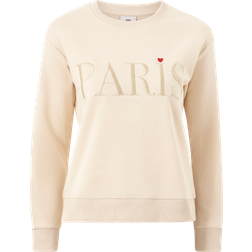 JdY Sweatshirt Femme Taille Blanc, Paris 15221015