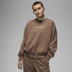 Jordan Air Wordmark Damen-Rundhalsshirt Braun