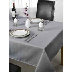 Emma Barclay Barclay Linen Tablecloth Silver, Green, Grey, Beige