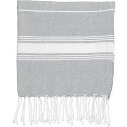 Nicola Spring Cotton Pool Hammam Bath Towel Grey