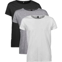 Tee jays Herren Roll-Up T-Shirt - Eingerollte Ärmel