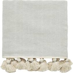 William Morris Pure Torshavn Woven Filt Silver, Vit, Grön