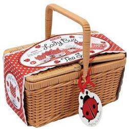 Schylling Ladybug Tea Set Basket