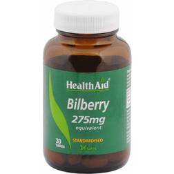 Health Aid Bilberry 275Mg Tablets