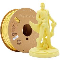 Polymaker 70866 PolyTerra PLA Filamento per stampante 3D Plastica PLA 2.85 mm 1000 g Giallo pastello (opaco) 1 pz