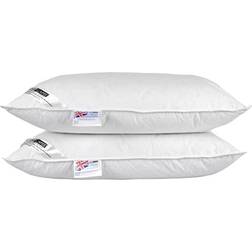 Homescapes Duck Feather And Down Kudde Vit (74x48cm)
