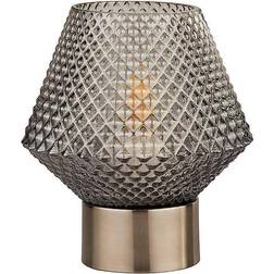 Freemans Textured Smoked Table Lamp