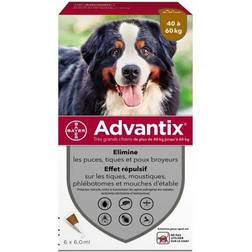 Advantix hunde 40-60 Kg 6 enheder