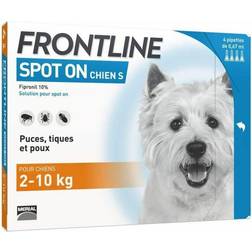 Frontline Spot-On Chien 2-10 kg 4 Pipettes