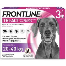 Frontline hundar Tri-Act 20-40 Kg 3 antal