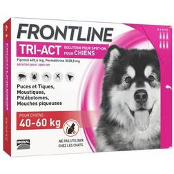 Frontline hunde Tri-Act 40-60 Kg 6 enheder