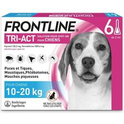 Frontline Tri-Act Chien 3 Pipettes (10-20 kg)