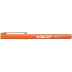 Artline Fineliner 200 Fine 0.4 orange