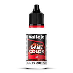 Vallejo AV Spelfärg 18 ml Spelbläck Vit