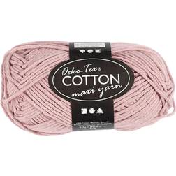 Creativ Company Pelote De Fil De Coton Oeko-Tex Cotton Maxi 80-85 m 50 g Lavande