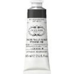 Lefranc & Bourgeois Charbonnel Kupferdruckfarben, hochpigmentierte Tiefdruckfarbe, ausgezeichnete Lichtechtheit, Vegan, lebendige Farben, alterungsbeständig, 60ml Tube Weiches Schwarz