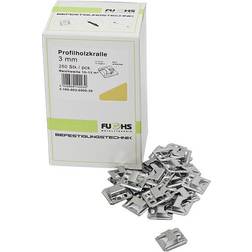 Wallmann Clips, 250 stk