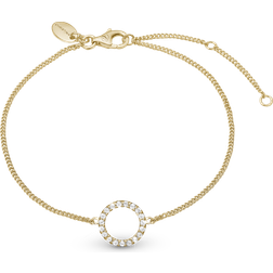Christina Armbånd Sparkling Circle Armbånd