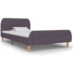 vidaXL Bed Frame Taupe Sängram