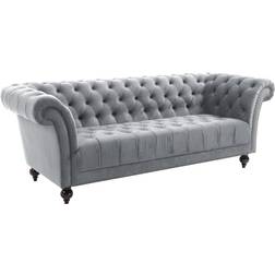 Birlea Chester Grey Sofa 220cm 3 Seater