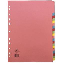 Concord Subject Dividers 160gsm 20-Part A4